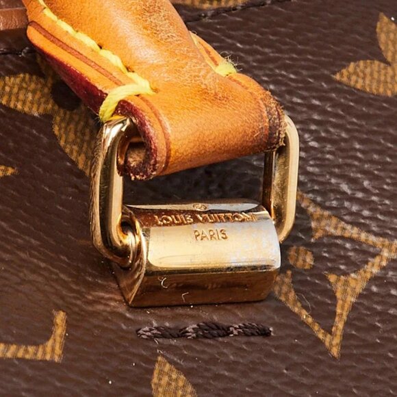 Louis Vuitton Noisette Monogram Canvas Pallas Bag - Picture 12 of 12